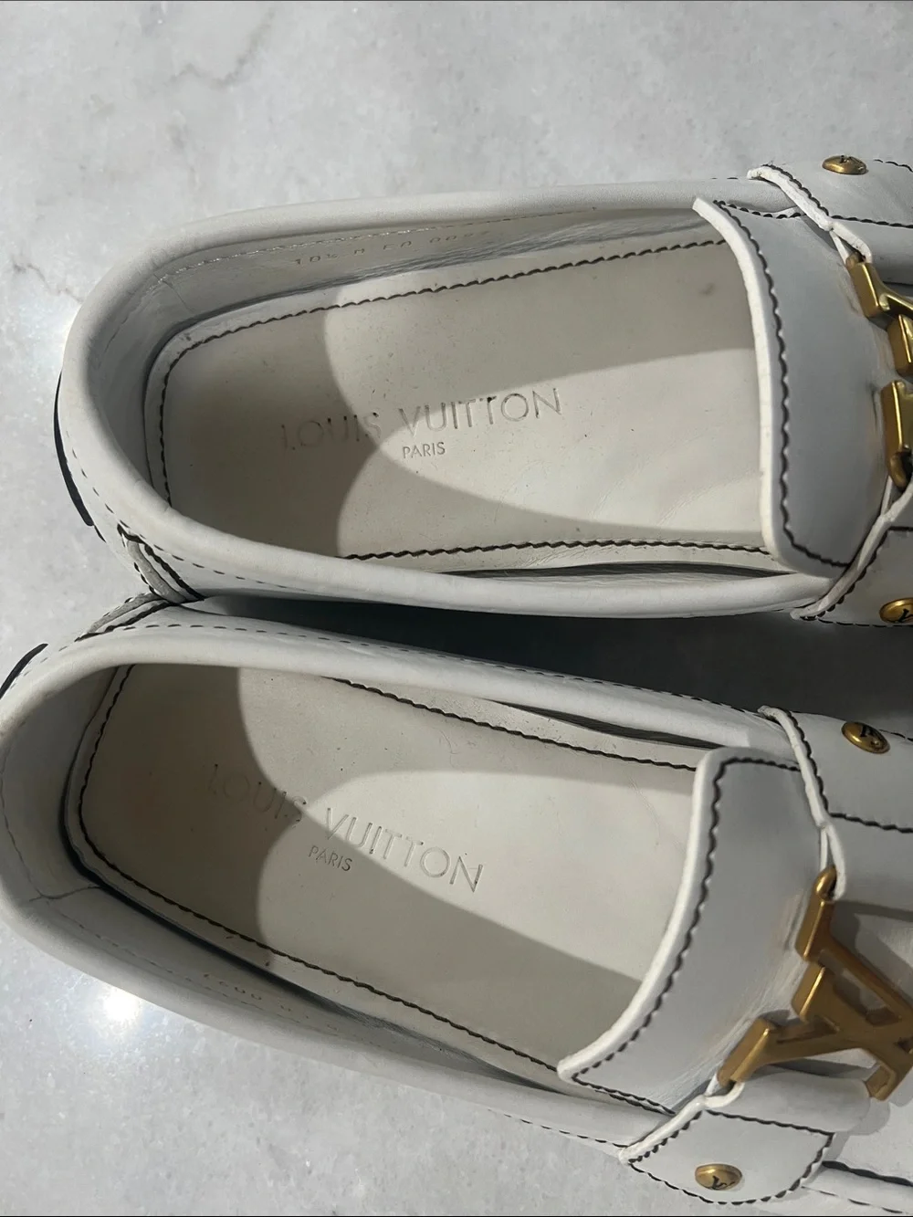 Louis Vuitton Monte Carlo Loafers Men's LV Buckle Loafers